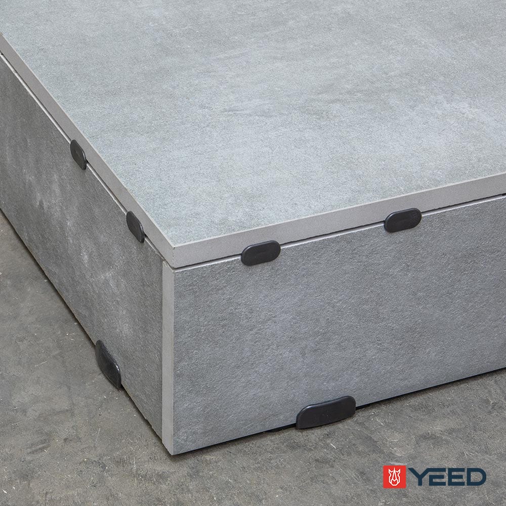 szegély rögzítő készlet szintező talpakhoz referencia